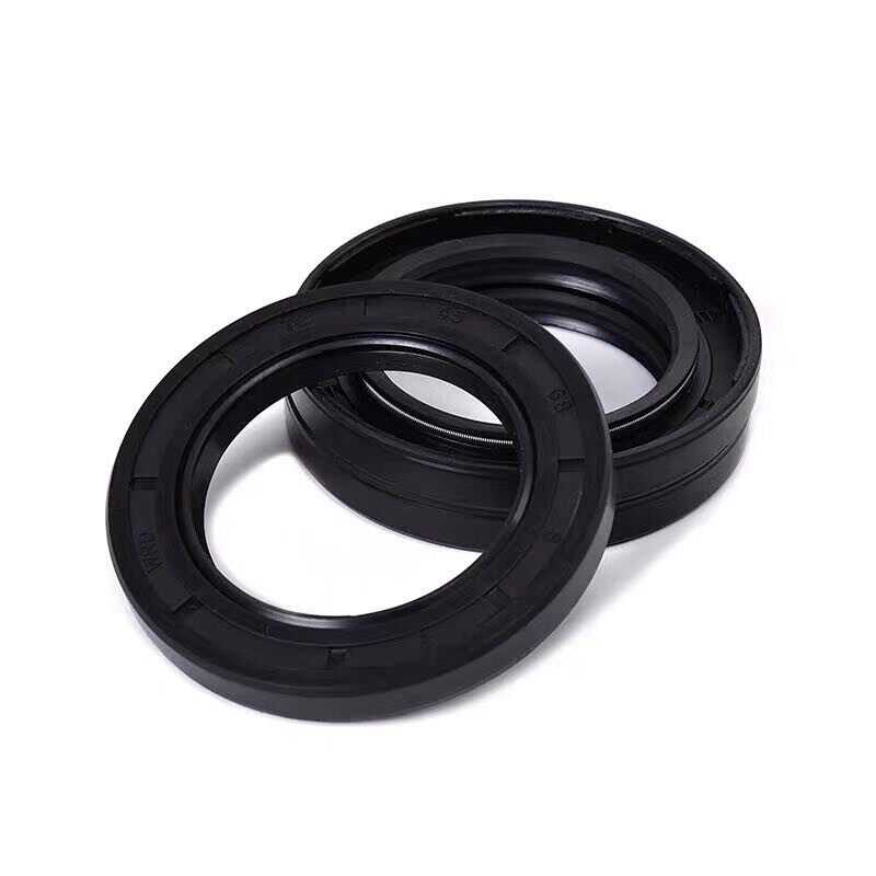 Double Lip Nitrile Rubber Oil Seal, 2.76 in Inside Diameter, 3.94 in Outside Diameter, 0.47 in Width, Pkg Qty 15