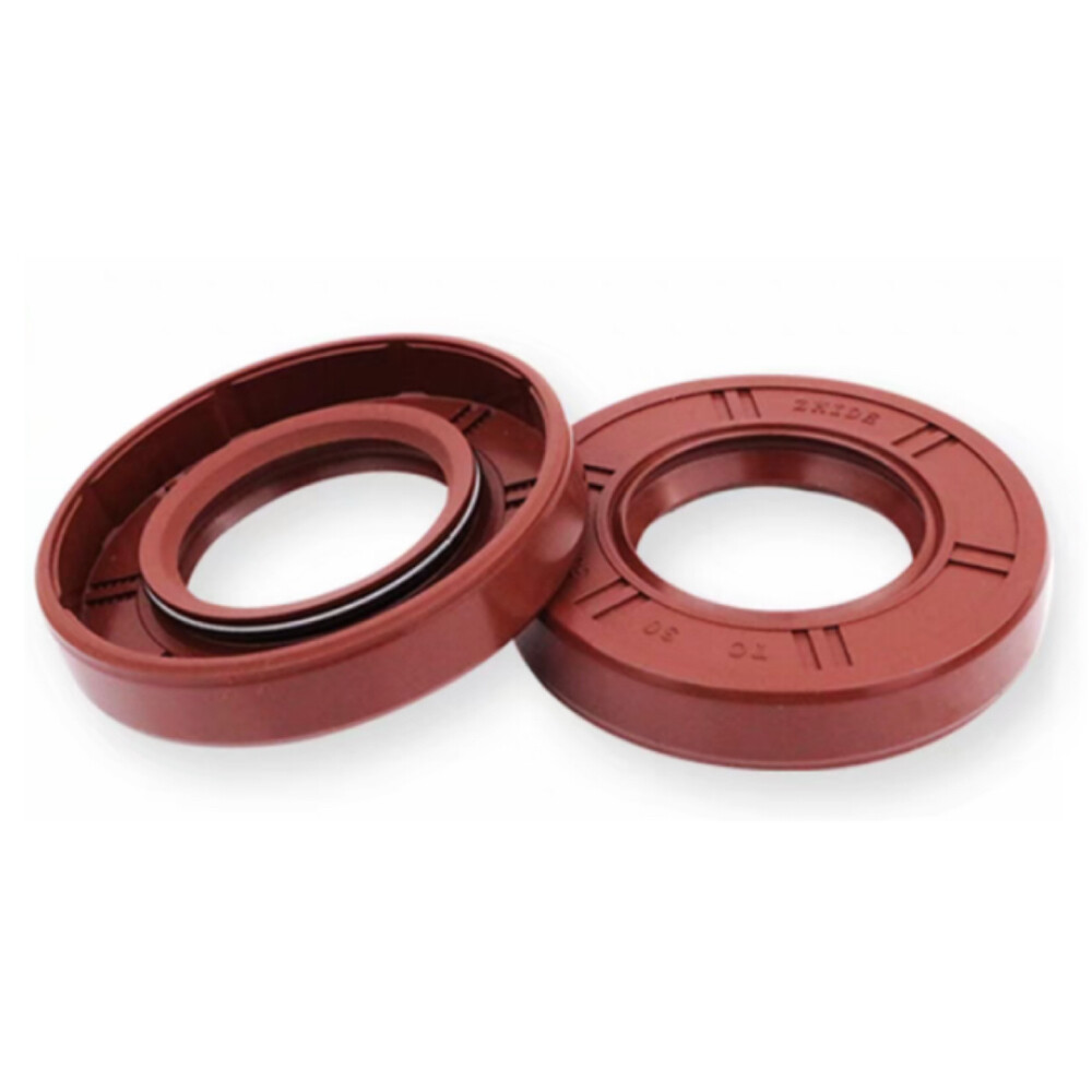 FKM Oil Seal, Fluororubber, Skeleton Type, 1.38in Outer Diameter, Pack Of 10