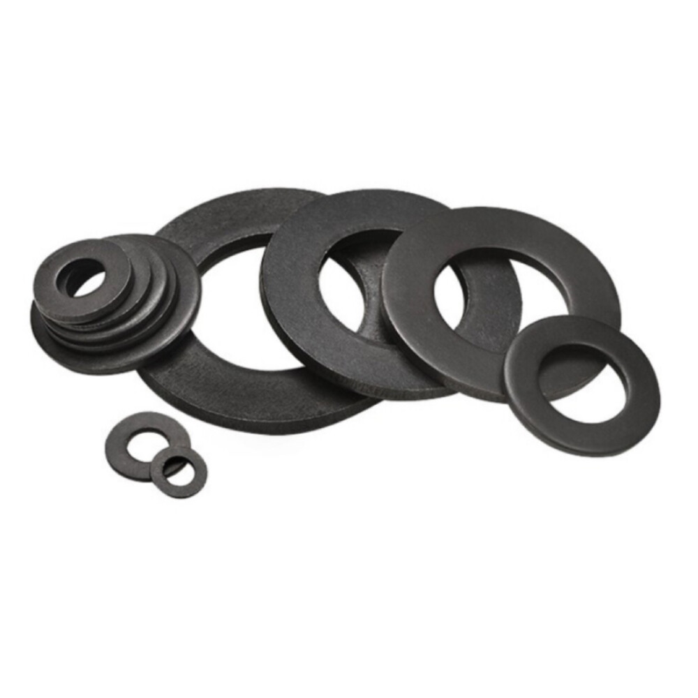 High Strength Flat Washer, Grade 8.8, Black Oxide Carbon Steel