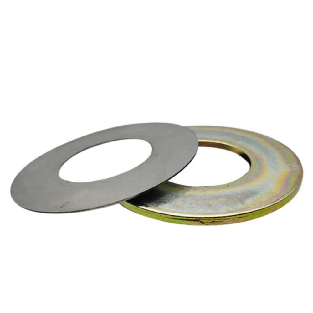 Carbon Steel Reinforced Flat Washer, Heavy Duty Forged Plate Type, Anti Loosening, Zinc Plated