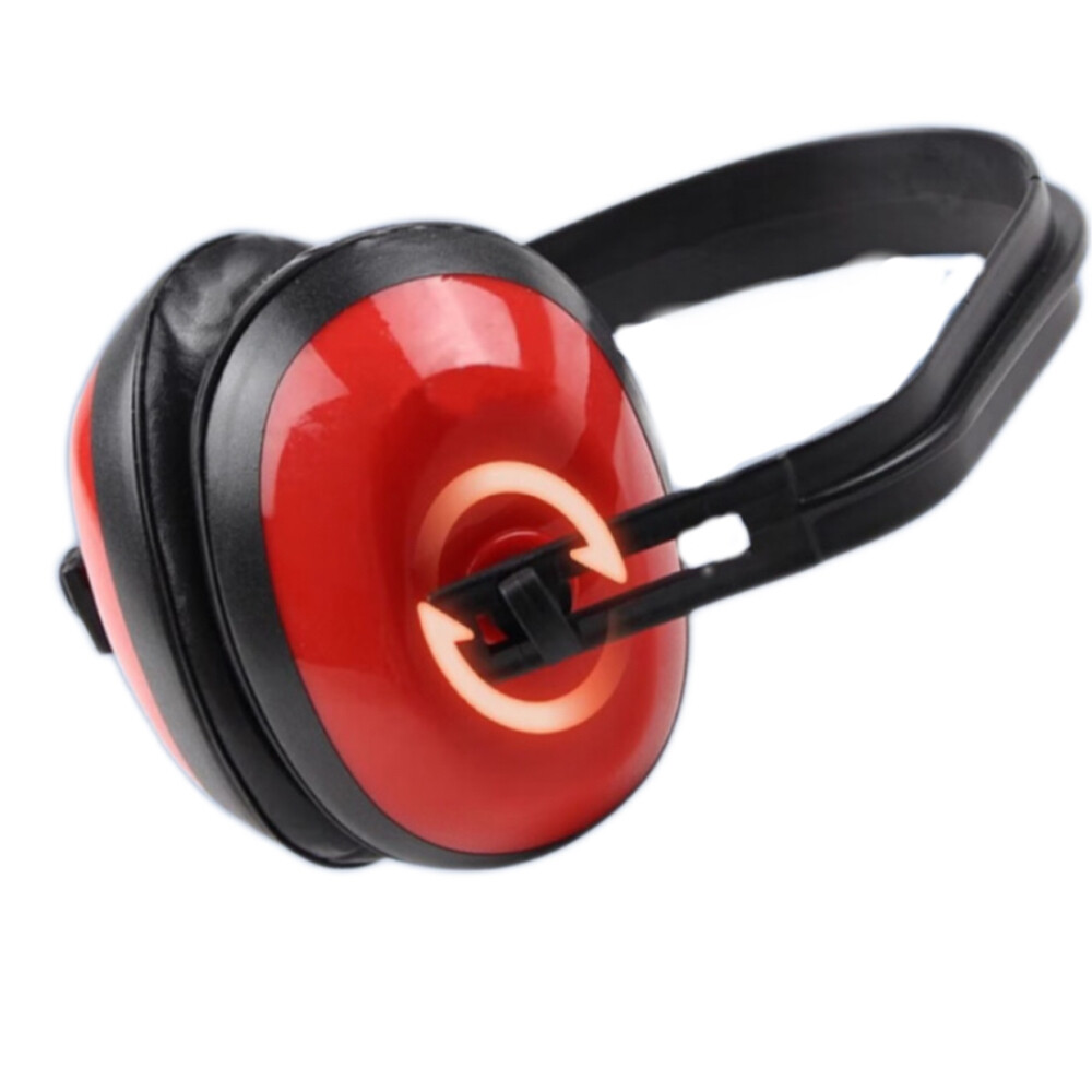 Industrial Hearing Protection Earmuffs, PVC Cushion, ABS Shell, Adjustable Headband