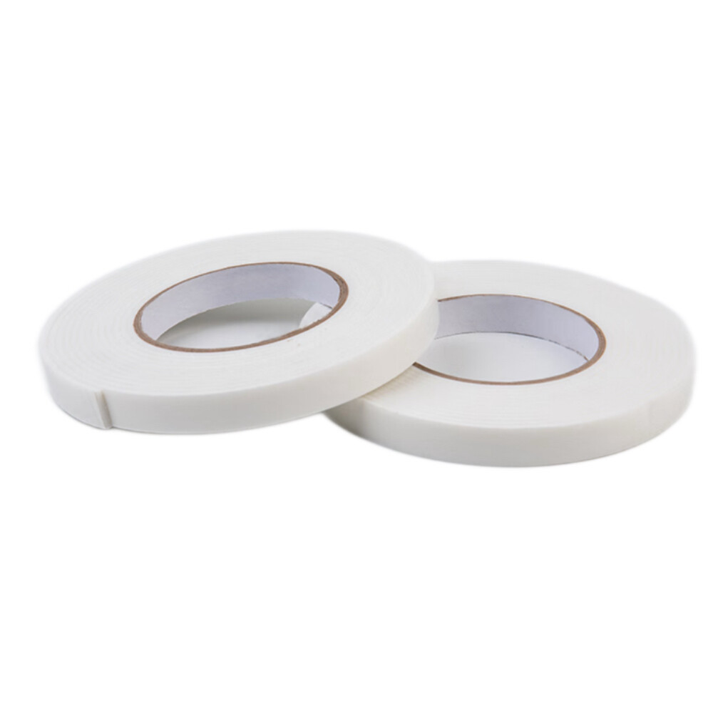 PE Foam Double_Sided Tape, Thickness 0.04 in, Width 0.79 in, Length 32.8 ft