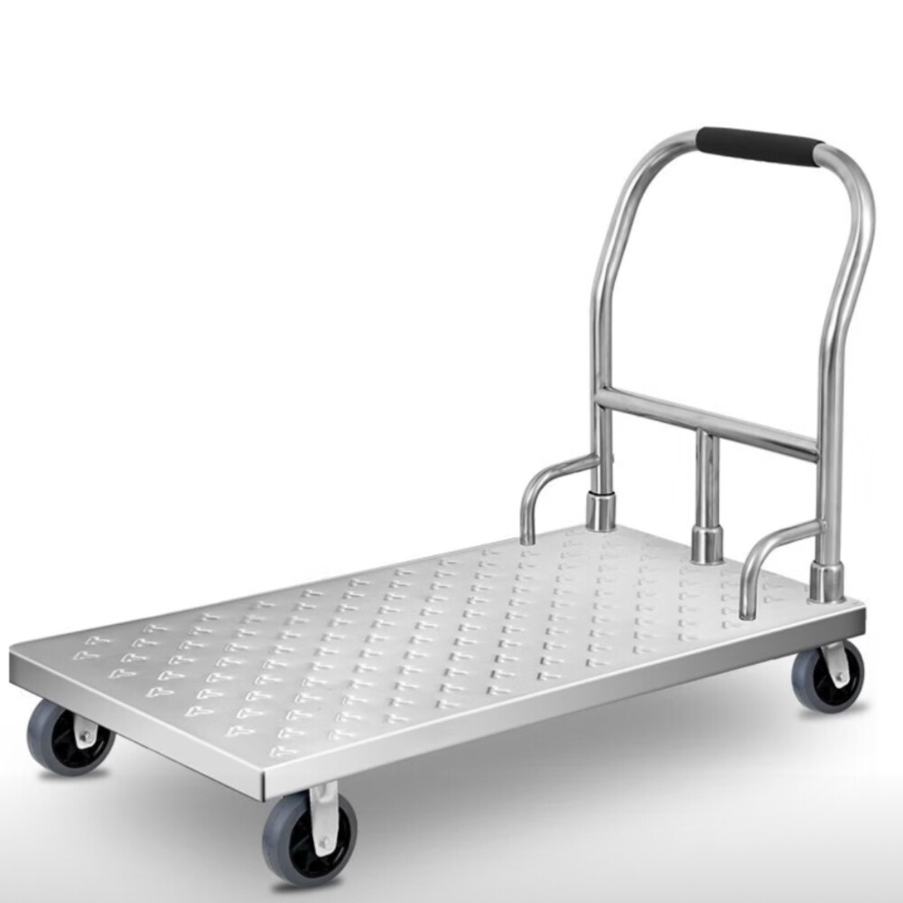Patterned Steel Platform Truck, HWG 004, 24.8 in Length, 37.8 in Width, 34.45 in Height, 1763.70 lb Load Capacity
