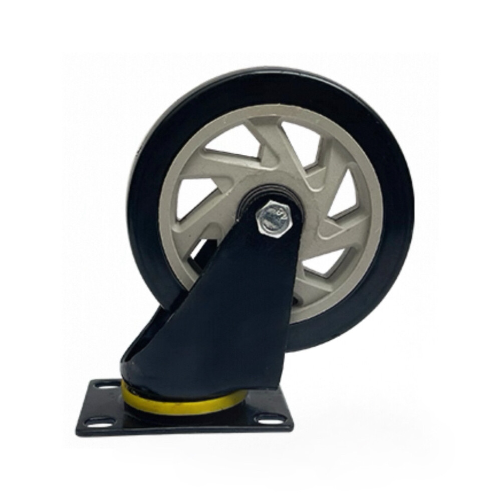 Hand Truck Caster, 5 in Swivel Wheel, Load 331 lb, Installation Height 5.91 in