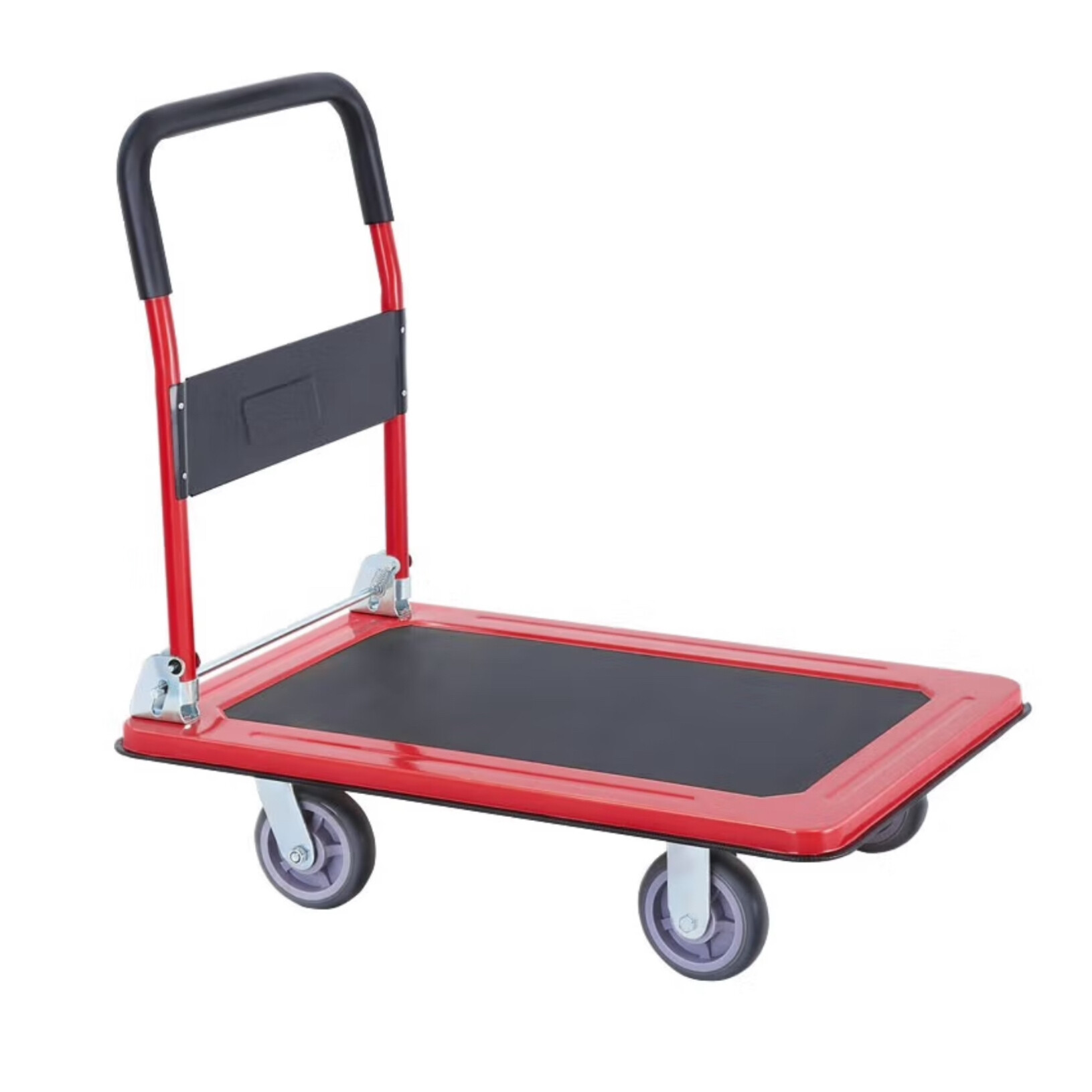 Quiet Foldable Lightweight Metal Hand Truck, 35.63 in Length, 24.21 in Width, 661.39 lb Load Capacity