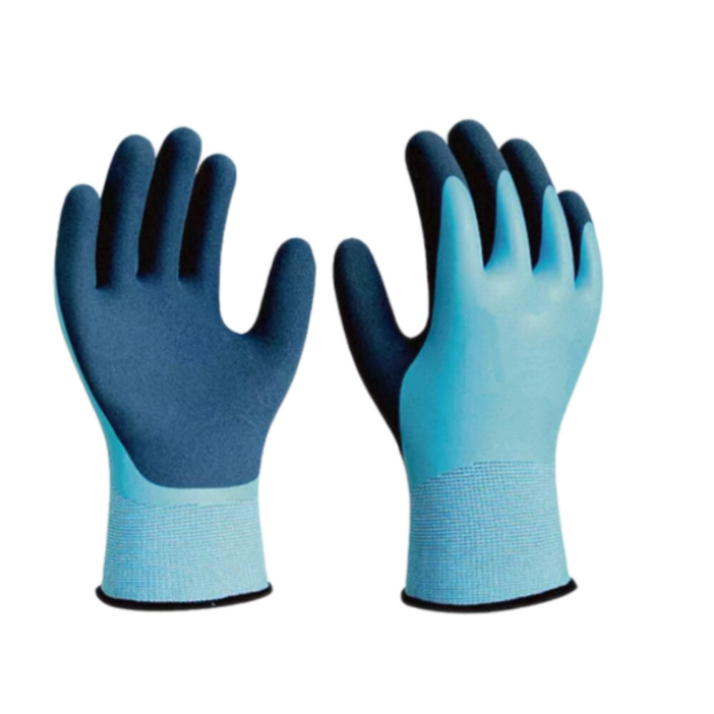 Arctic Fox Lined Warm Freezer Gloves, Blue