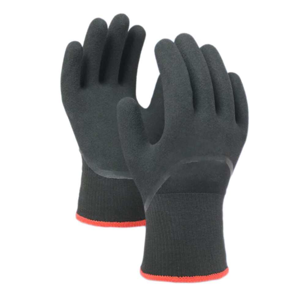 Arctic Fox Lined Warm Freezer Gloves, Black
