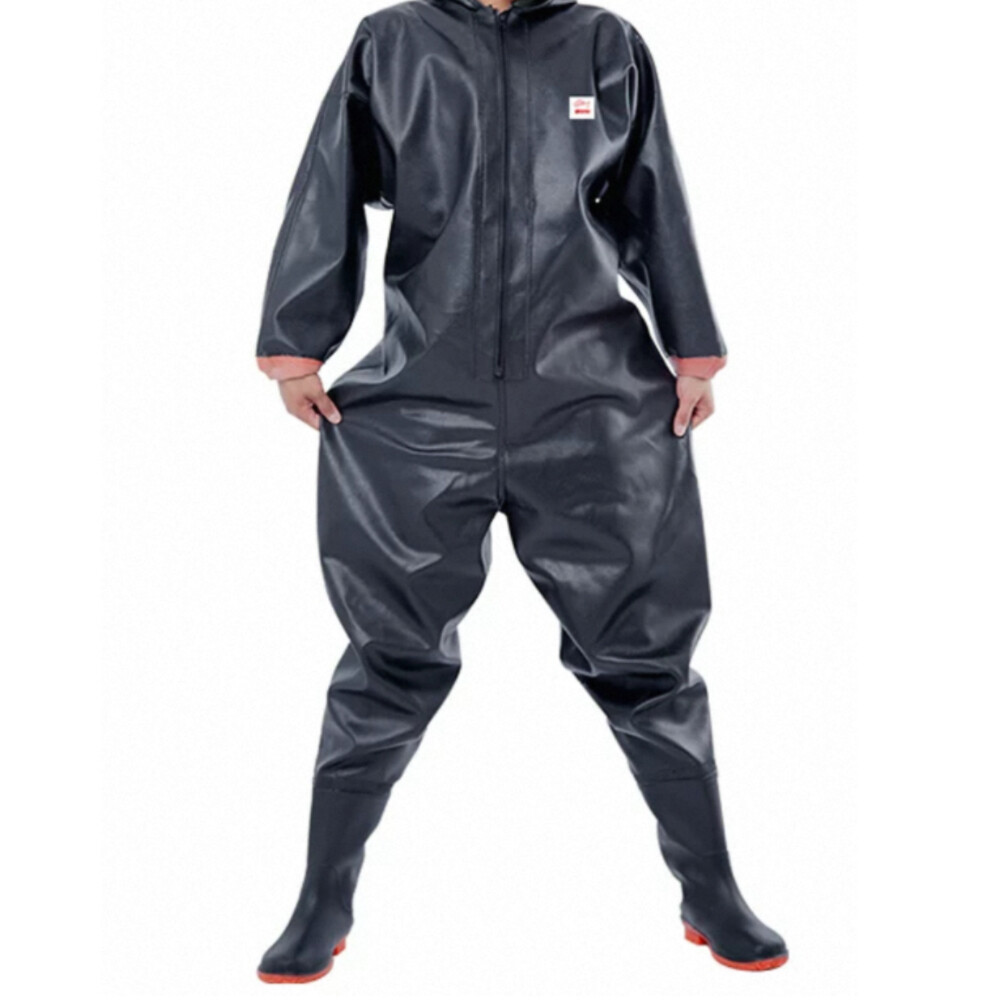 Cuff Style Waders, Denier Fabric, Black