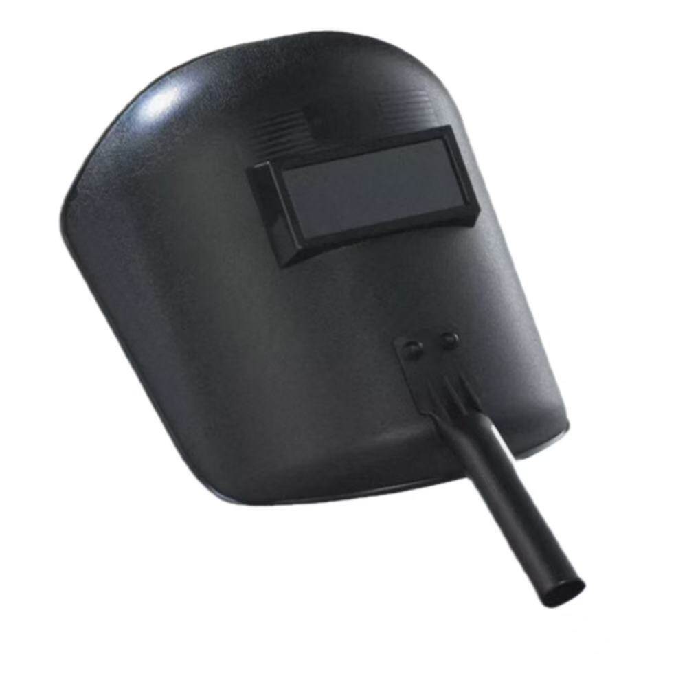 Handheld welding helmet 632P, equipped with clear lens 633 04 and black glass lens 633 11, protective welding mask