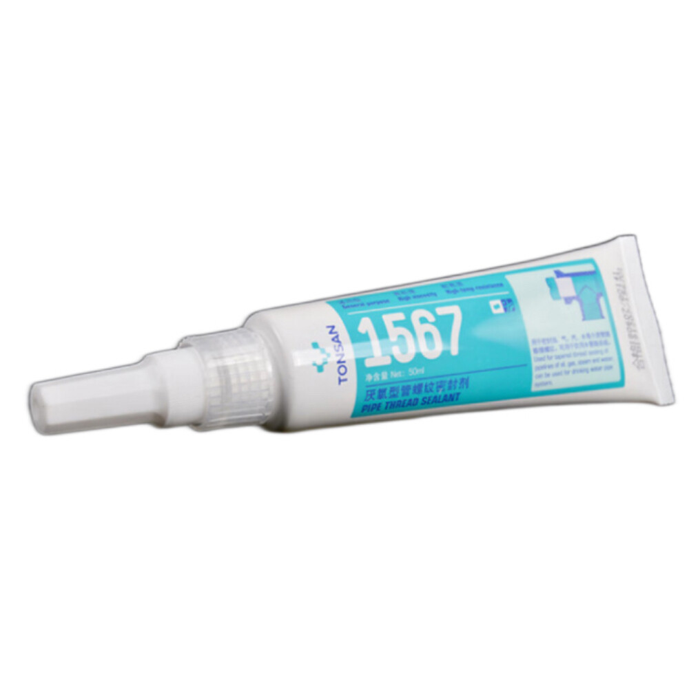 Pipe thread sealant, model VG567, white, volume 1.69 fluid ounce per tube
