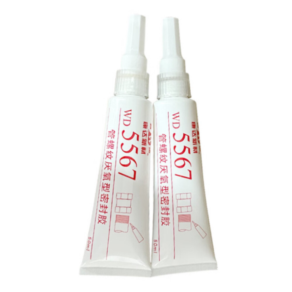 Pipe thread anaerobic sealant, model WD5567, volume 1.69 fluid ounce per tube