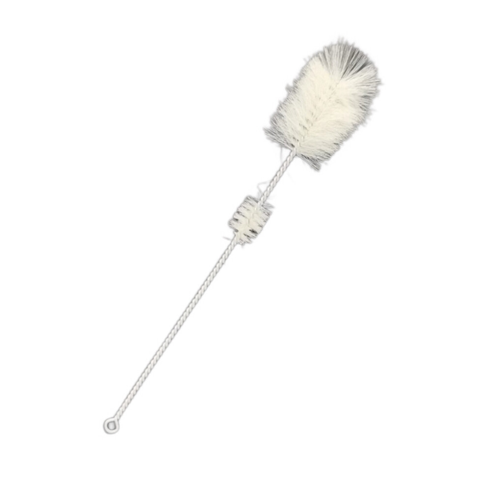 Laboratory beaker cleaning brush length nine point four five inch boar bristle