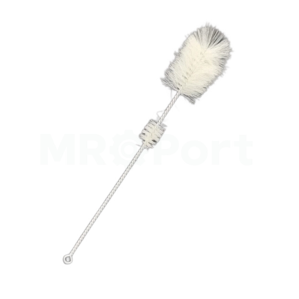 Laboratory test tube cleaning brush, nylon bristle, brush head diameter ...