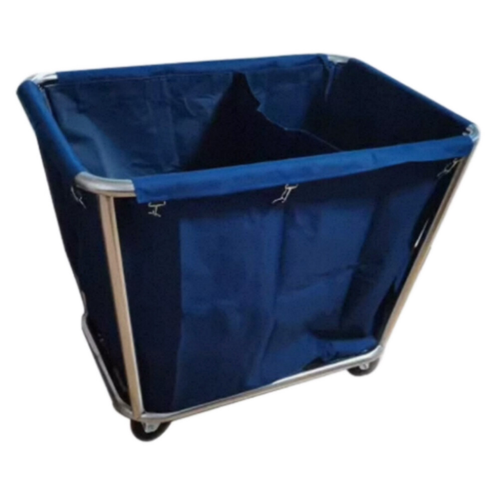 Multi functional linen cart for hotel and guesthouse blue length thirty six point two two inch width twenty five point five nine inch height thirty three point four six inch