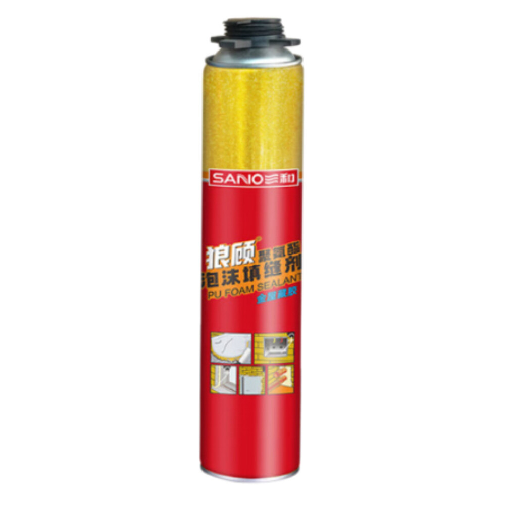 Polyurethane foam sealant, model H488, gun integrated type, volume 32.47 fluid ounce per can