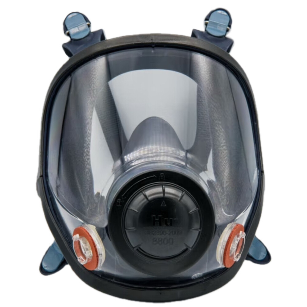 Dual cartridge full facepiece respirator, model 8800