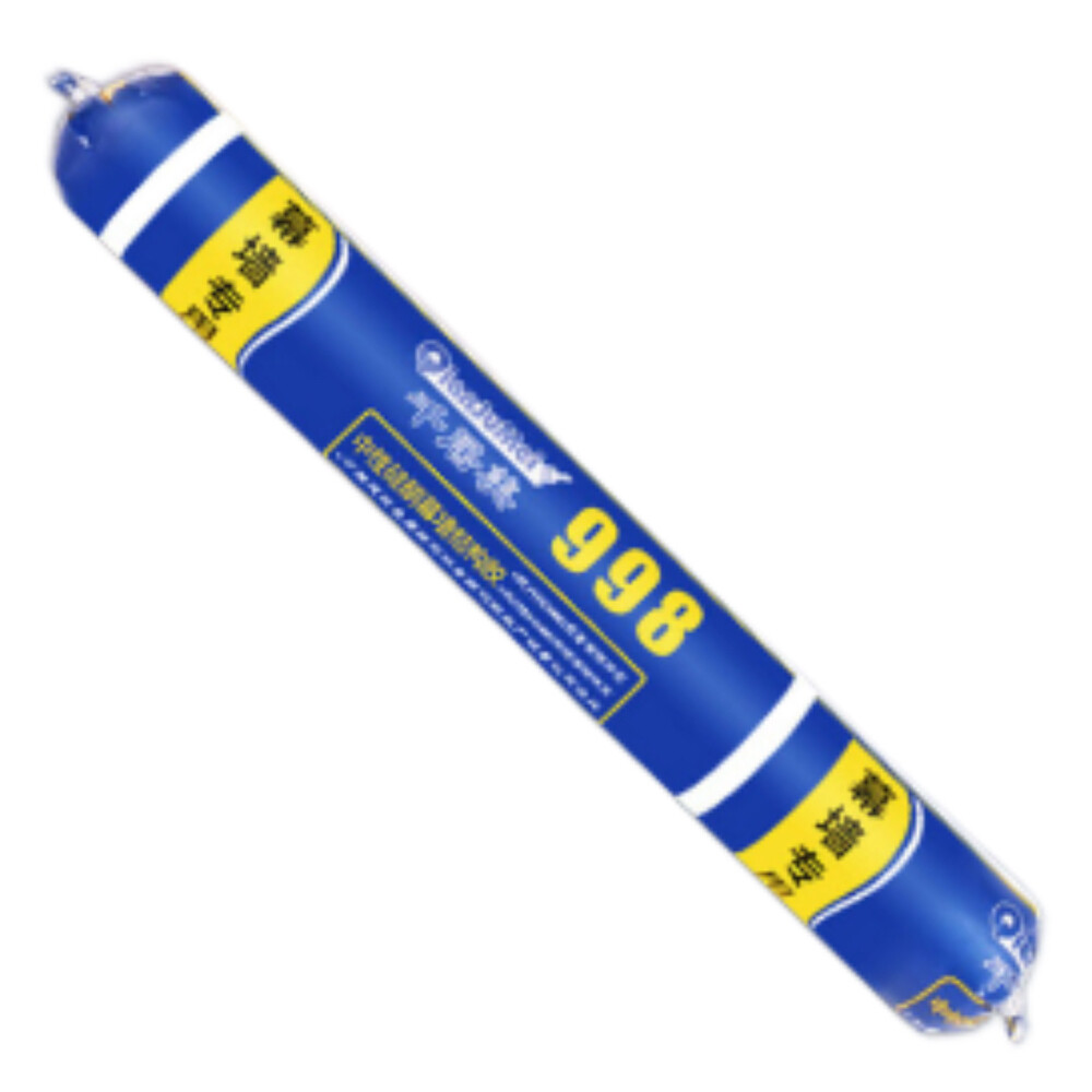 Neutral silicone curtain wall structural adhesive, model 998, gray, volume 19.95 fluid ounce per tube