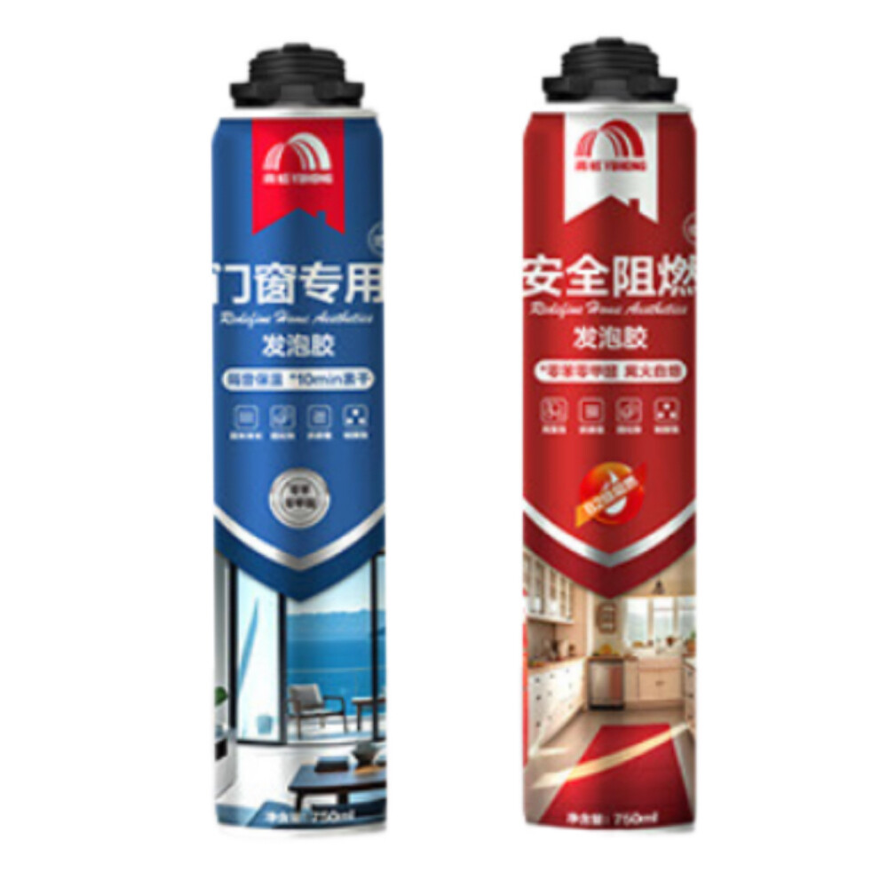 Polyurethane foam sealant, reinforced type, volume 25.36 fluid ounce per can