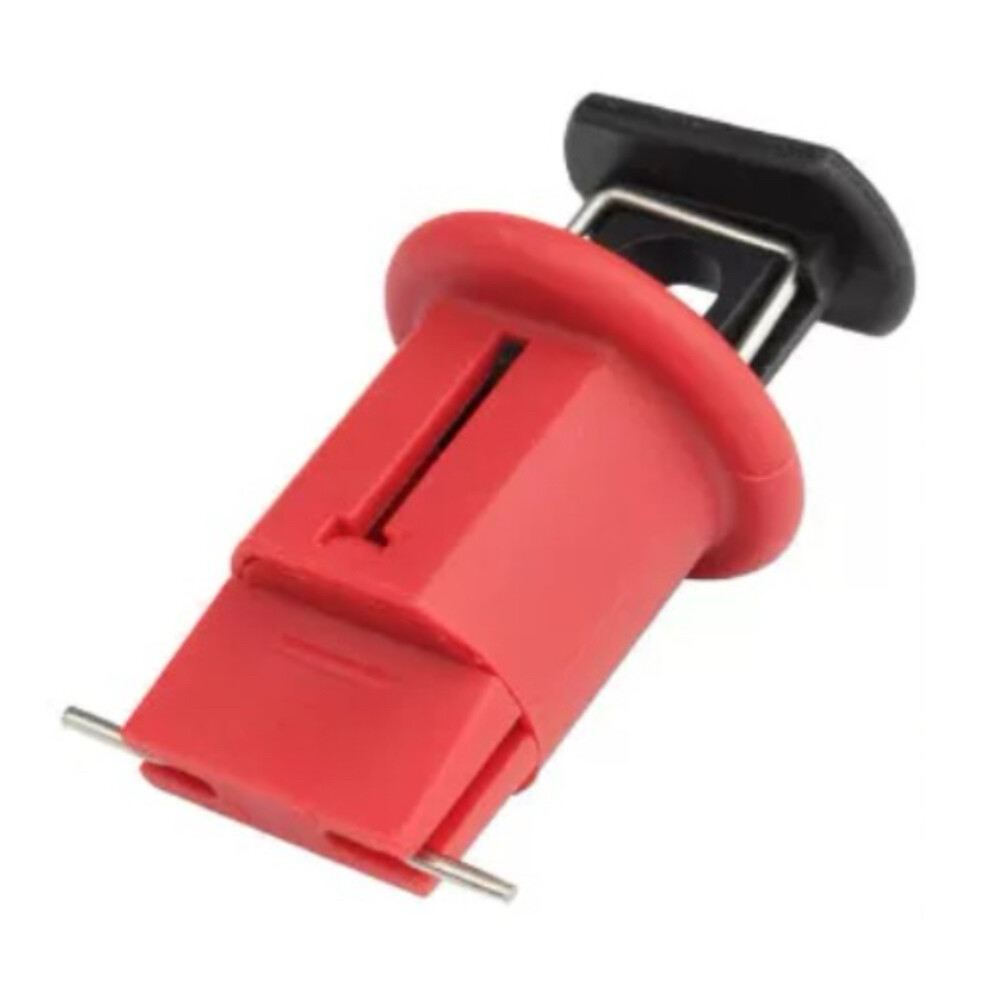 Molded case air circuit breaker lockout, model SK9, for 250 ampere to 400 ampere molded case circuit breakers, red