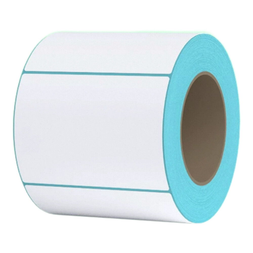 Blue background three proof thermal label, length 2.00 inch, width 1.20 inch, 1000 sheets per roll