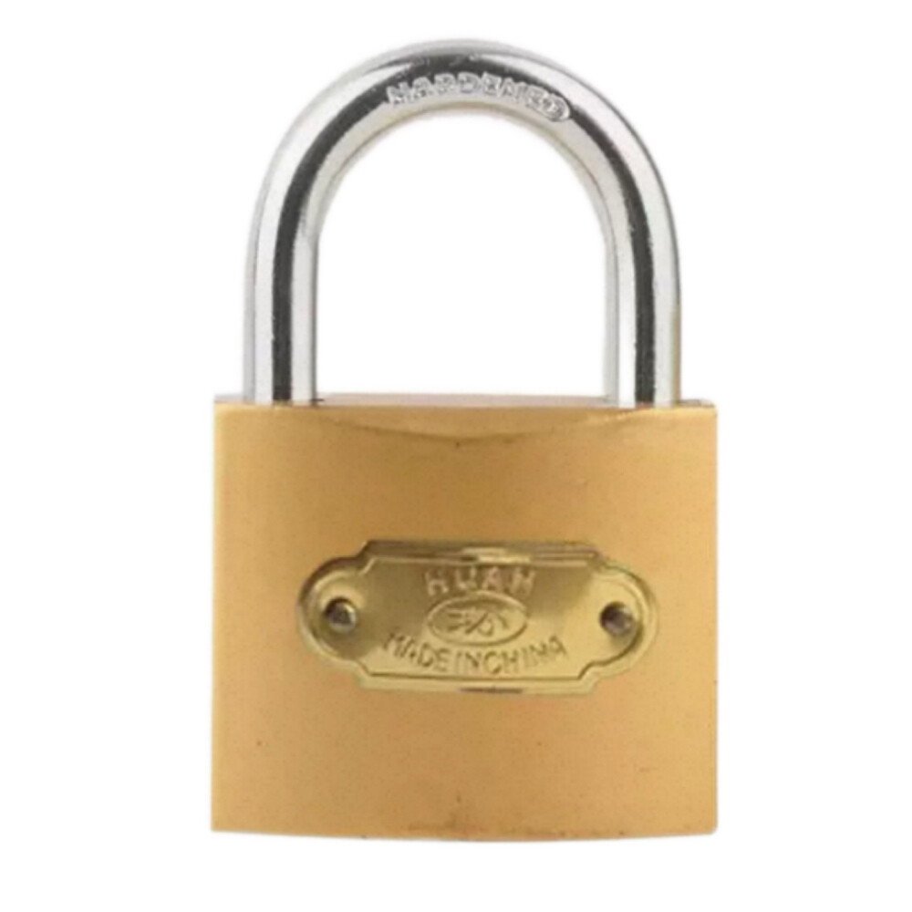 304 stainless steel leaf padlock, model AS130, stainless steel, keyed alike, lock body width 1.18 inch