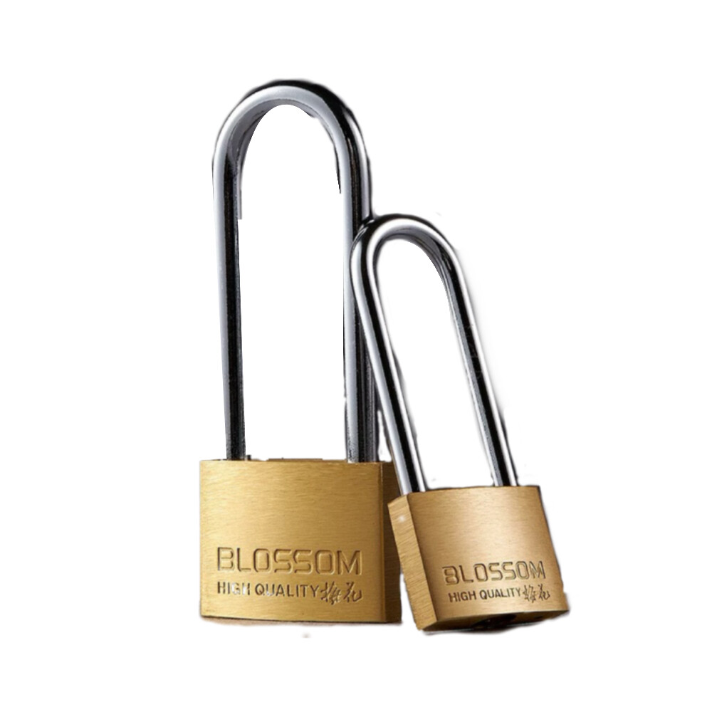 Engineering safety thin shackle plastic padlock, model PLST38BKA, black, keyed alike, shackle height 1.50 inch