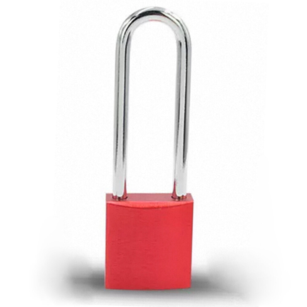 Imitation brass padlock, brass color, keyed alike, lock body width 0.79 inch