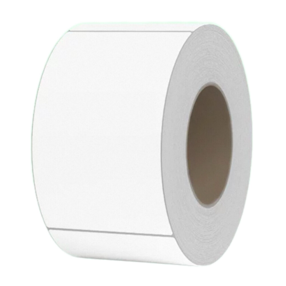 Three proof thermal label, vertical version, for supermarket, express and milk tea customization, label length 2.00 inch, label width 1.60 inch, sheets per roll 720, Pkg Qty 2 rolls