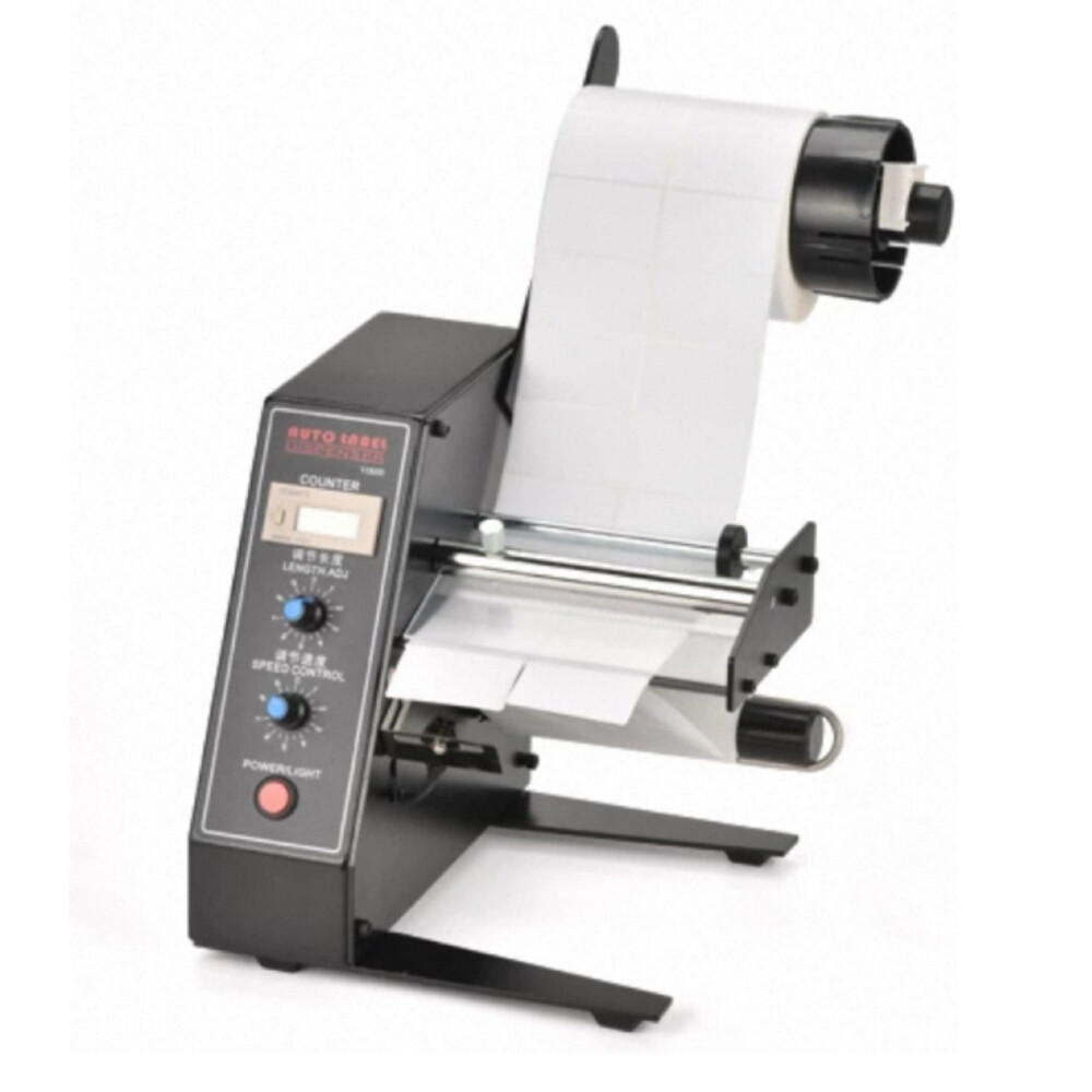 Fully automatic induction label dispenser, model 1150D, label length from 0.12 inch to 5.91 inch, label width from 0.16 inch to 5.51 inch