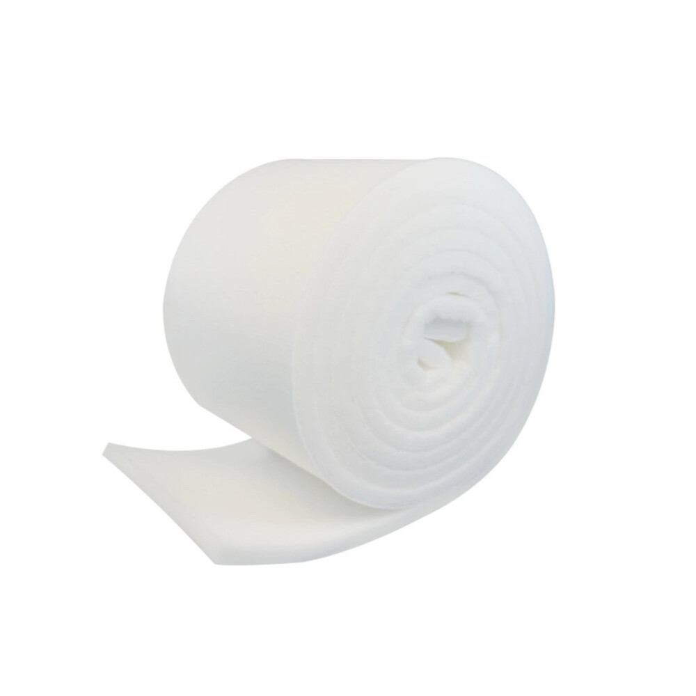 Air filter cotton roll, G4 synthetic fiber, vacuum packed, width 3.28 foot, length 65.62 foot, thickness 0.79 inch, weight 220 gram per square meter