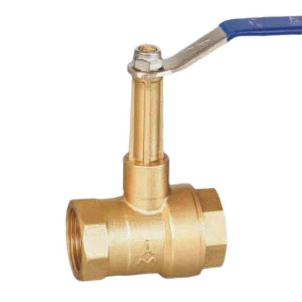 Brass Air Conditioning Ball Valve, DN25, 1 in Nominal Diameter, 20 bar Nominal Pressure, NPT Internal Thread