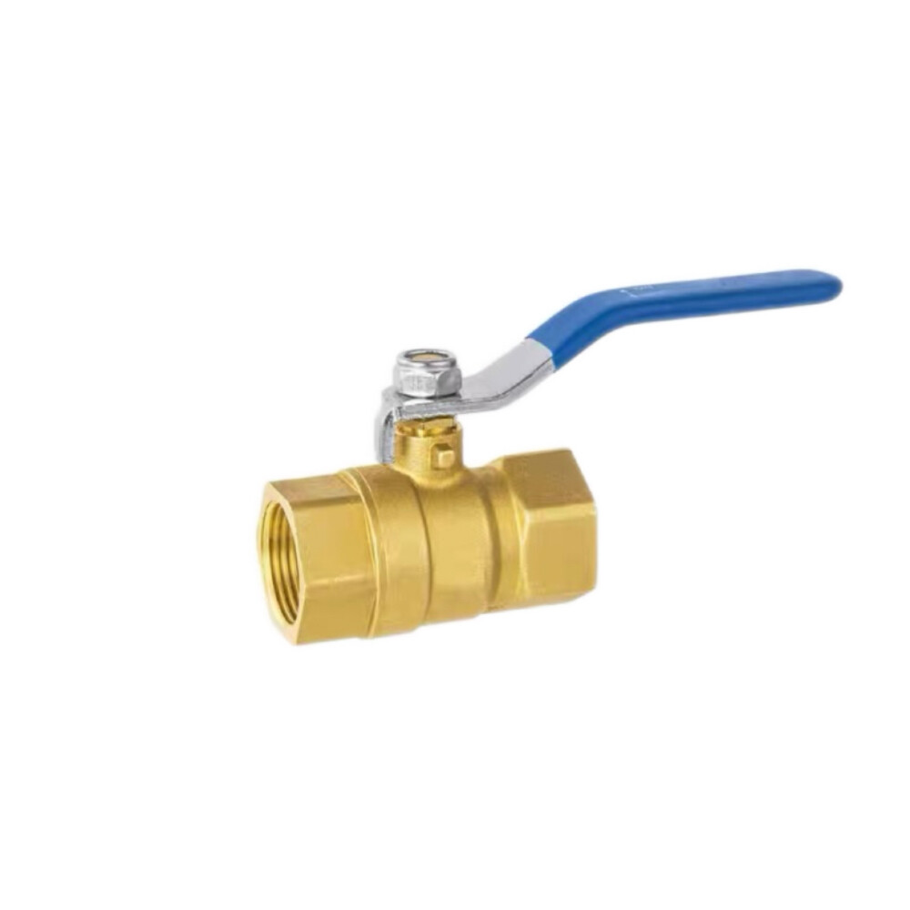 Brass Threaded Ball Valve, DN15, 0.59 in Nominal Diameter, 16 bar Nominal Pressure, NPT Internal Thread