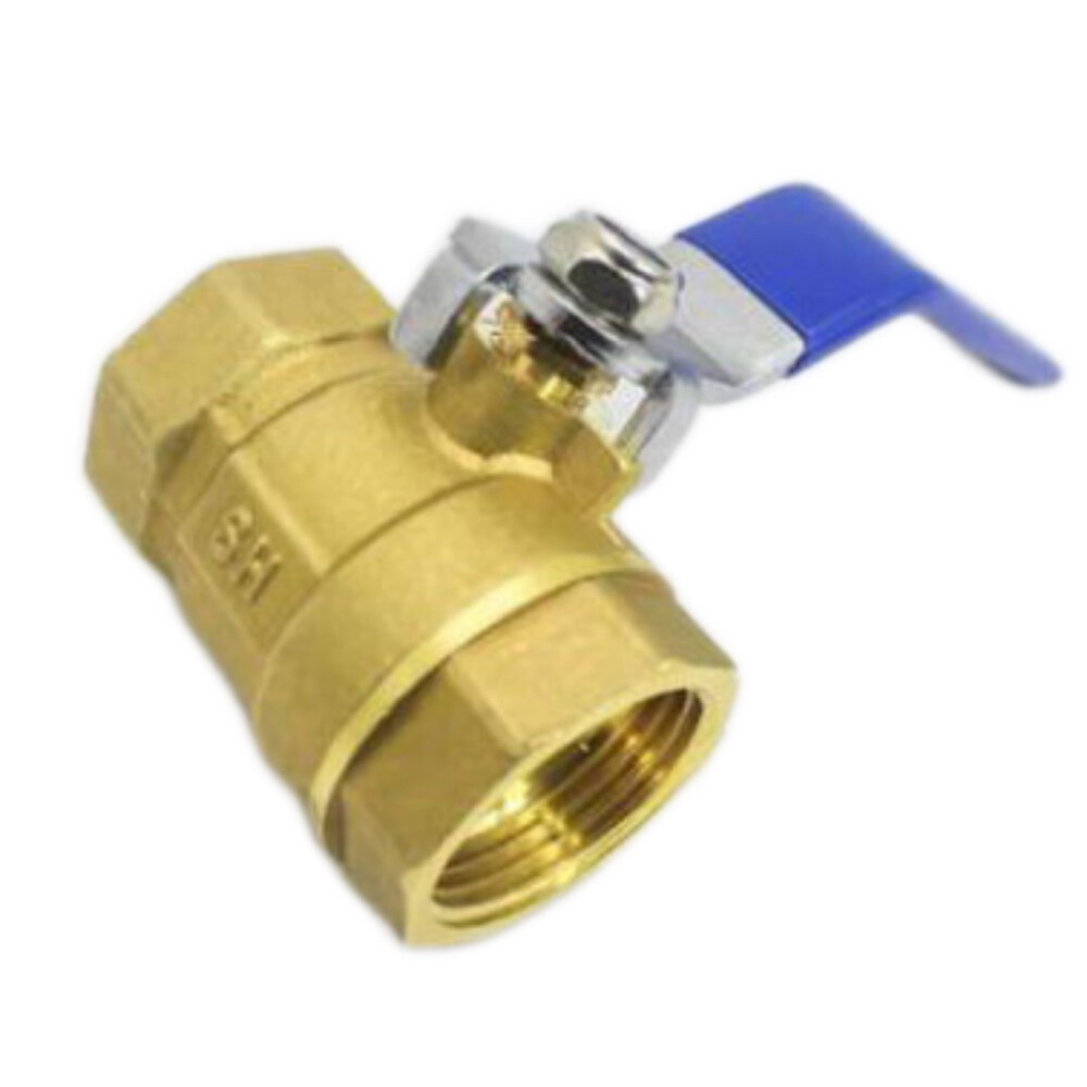Brass Double Internal Thread Ball Valve, DN32, 1.2 inch, 1.26 inch nominal diameter, 232 psi nominal pressure