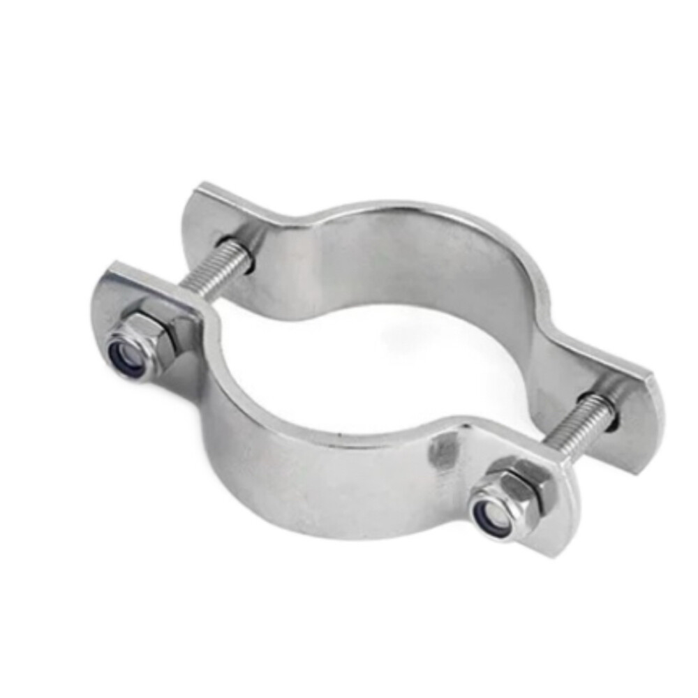 American hose clamp, stainless steel 201, width 0.47 inch, diameter range from 9.45 inch to 10.24 inch, Pkg Qty 20