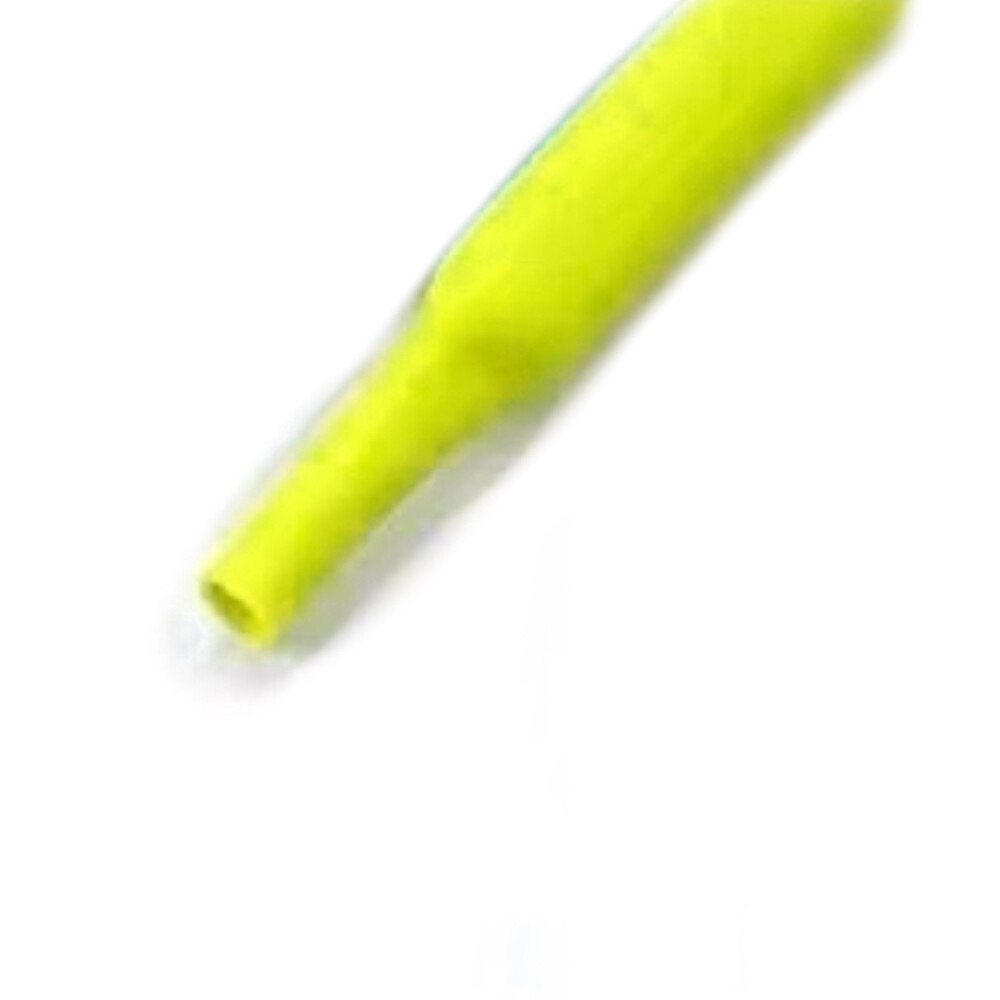 Heat shrink tubing, rated voltage one kilovolt, diameter 0.31 inch, yellow green, length 328.08 foot, shrink ratio two to one