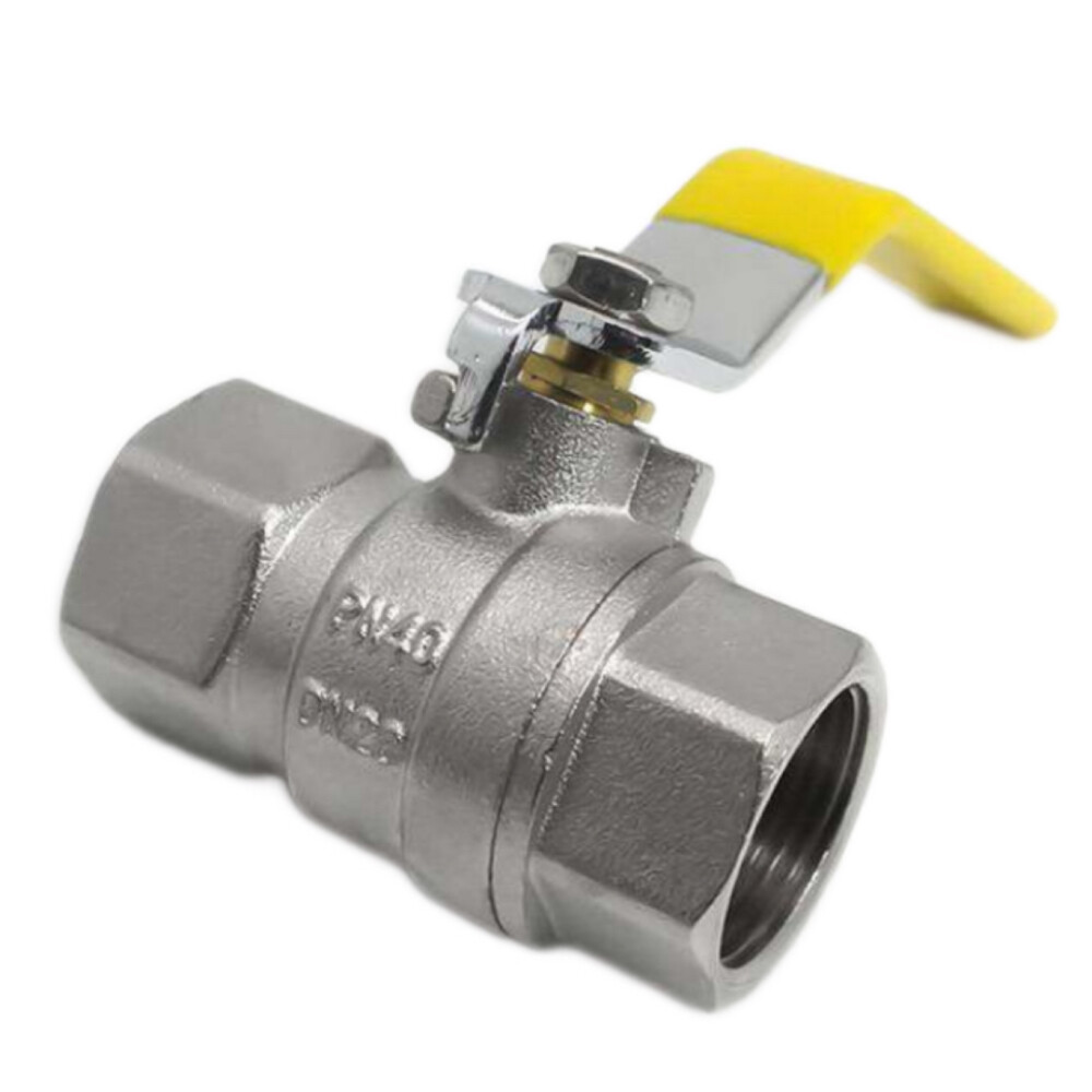 Electroplated Brass Ball Valve, DN15, 0.59 in Nominal Diameter, 16 bar Nominal Pressure