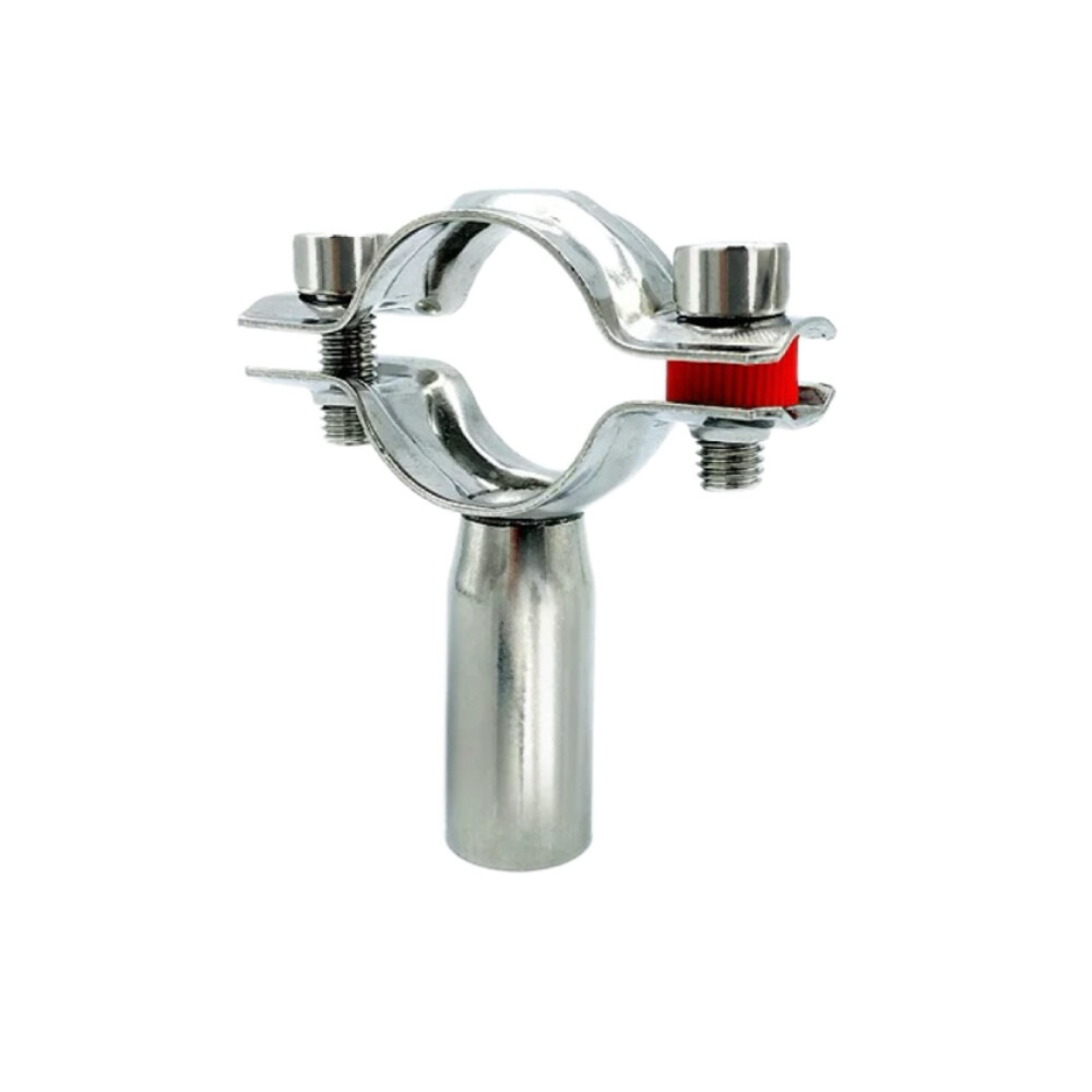 Non standard pipe support clamp, stainless steel 201, pipe diameter from 4.02 inch to 4.25 inch, support height 1.77 inch