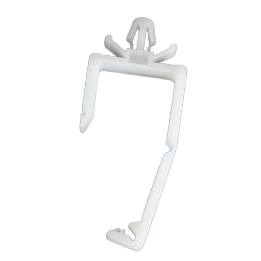 Adjustable wiring fixed seat, white, length 0.98 inch, width 0.71 inch, height 3.58 inch, Pkg Qty 200