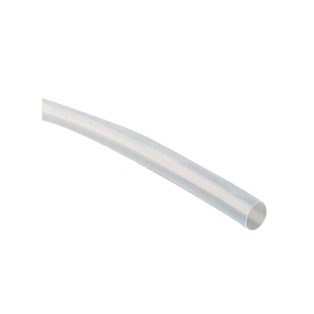PTFE heat shrink tubing, transparent, inner diameter 0.04 inch, shrink ratio one point seven to one, length 656.17 foot, voltage rating 600 volt
