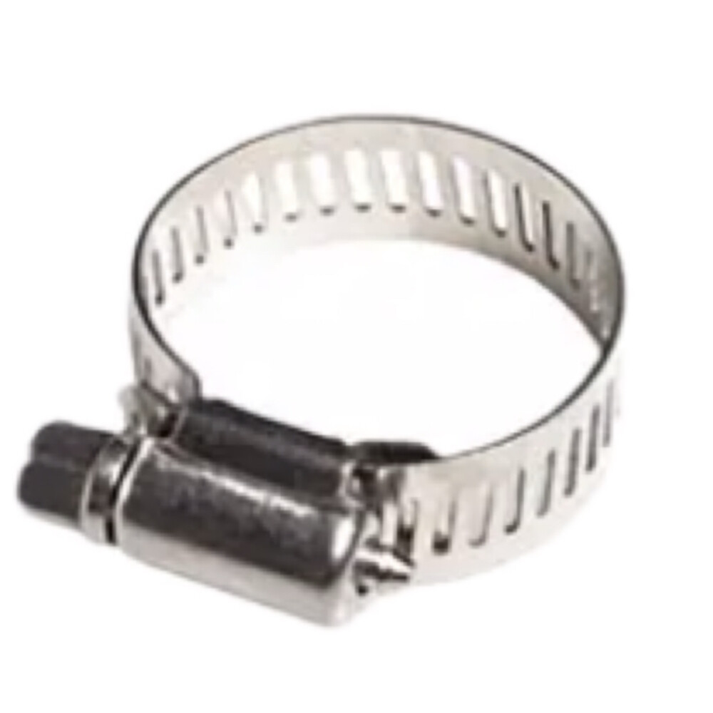 American hose clamp, JB T8870, stainless steel 304, width 0.47 inch, diameter range from 1.30 inch to 2.24 inch, Pkg Qty 5