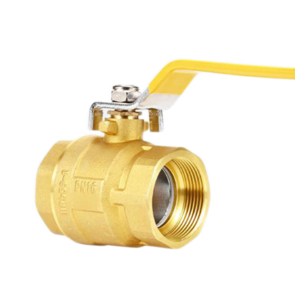 Brass Threaded Internal Ball Valve, Q11F 16T DN40, 1.57 inch nominal diameter, 232 psi nominal pressure, NPT internal thread