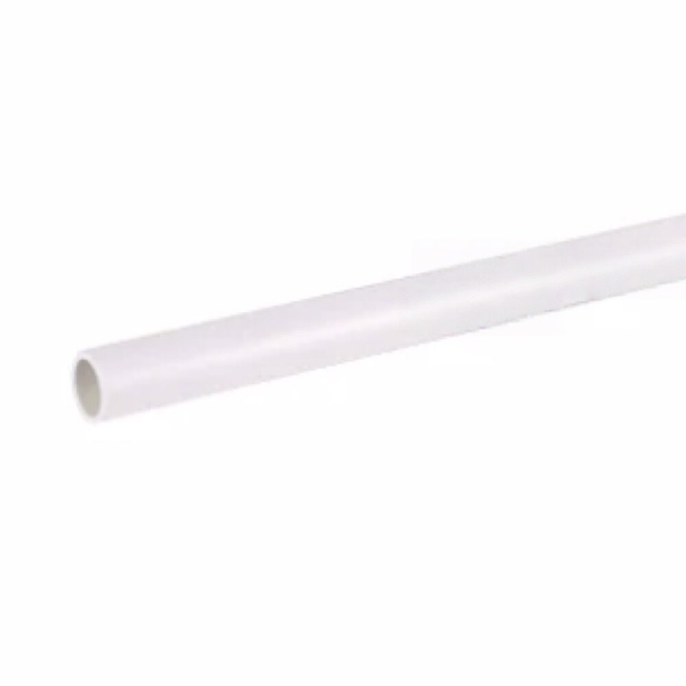 PVC Electrical Conduit, Type A, DN20, 0.79 in Nominal Diameter, 0.07 in Thickness, 13.12 ft Length, White