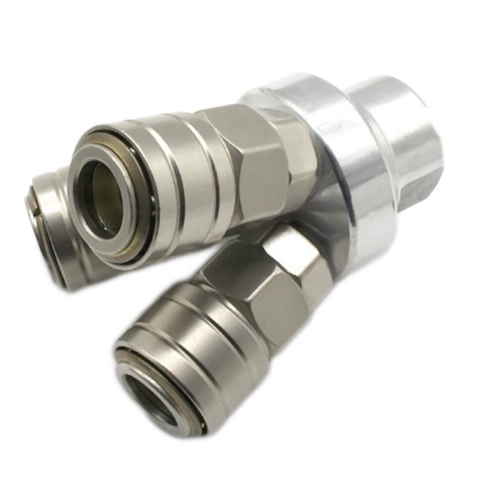 C Type Self Locking Pneumatic Quick Connector Set, Y Type, 0.31 in Quick Twist Fittings