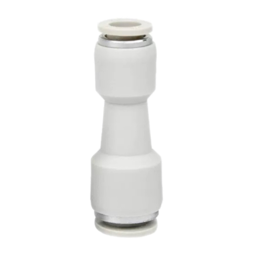 Reducing Straight Tube Pneumatic Connector, 0.47 in to 0.39 in Hose