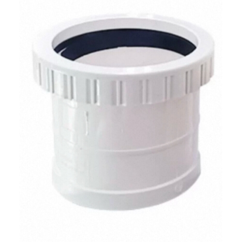 PVC Drainage Expansion Joint, 2 in Nominal Diameter, Milky White