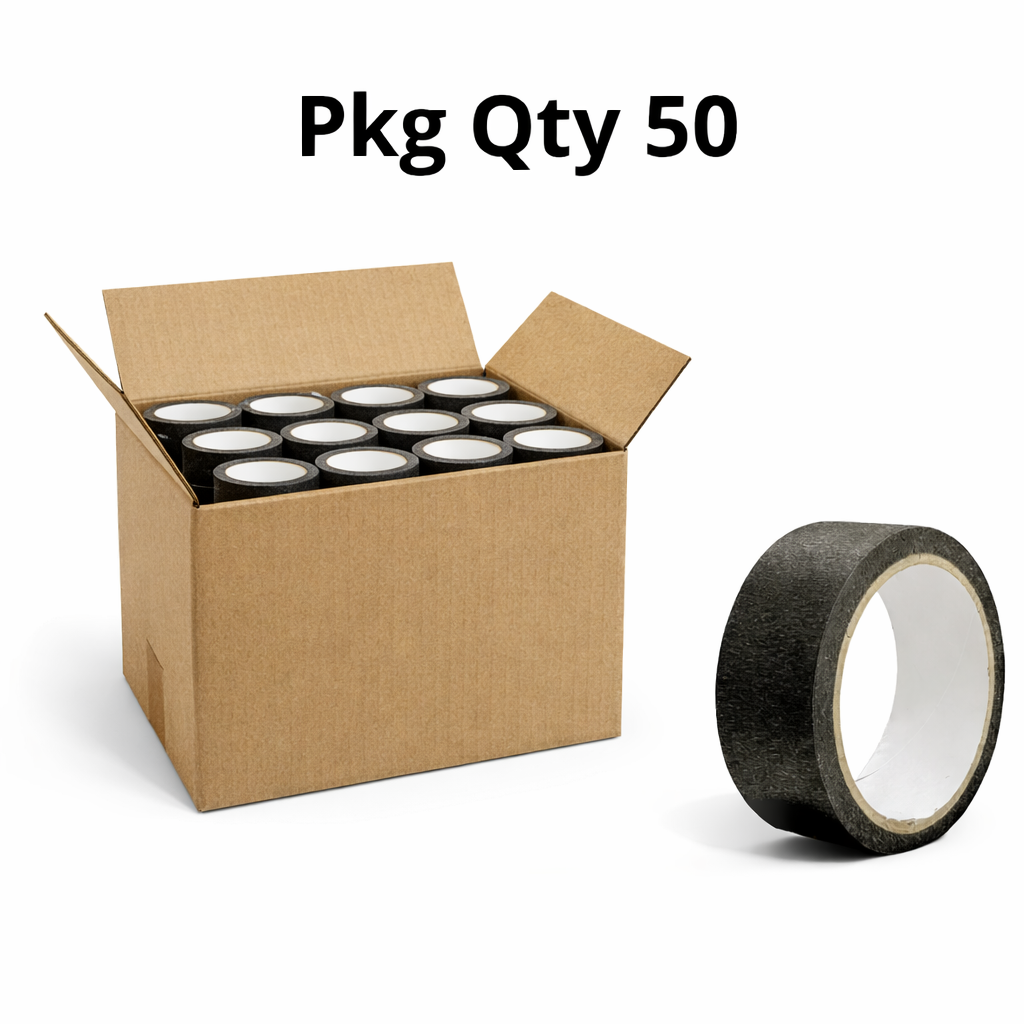 Masking Tape, Paper Backing, Clean Removal Performance, Pkg Qty 50