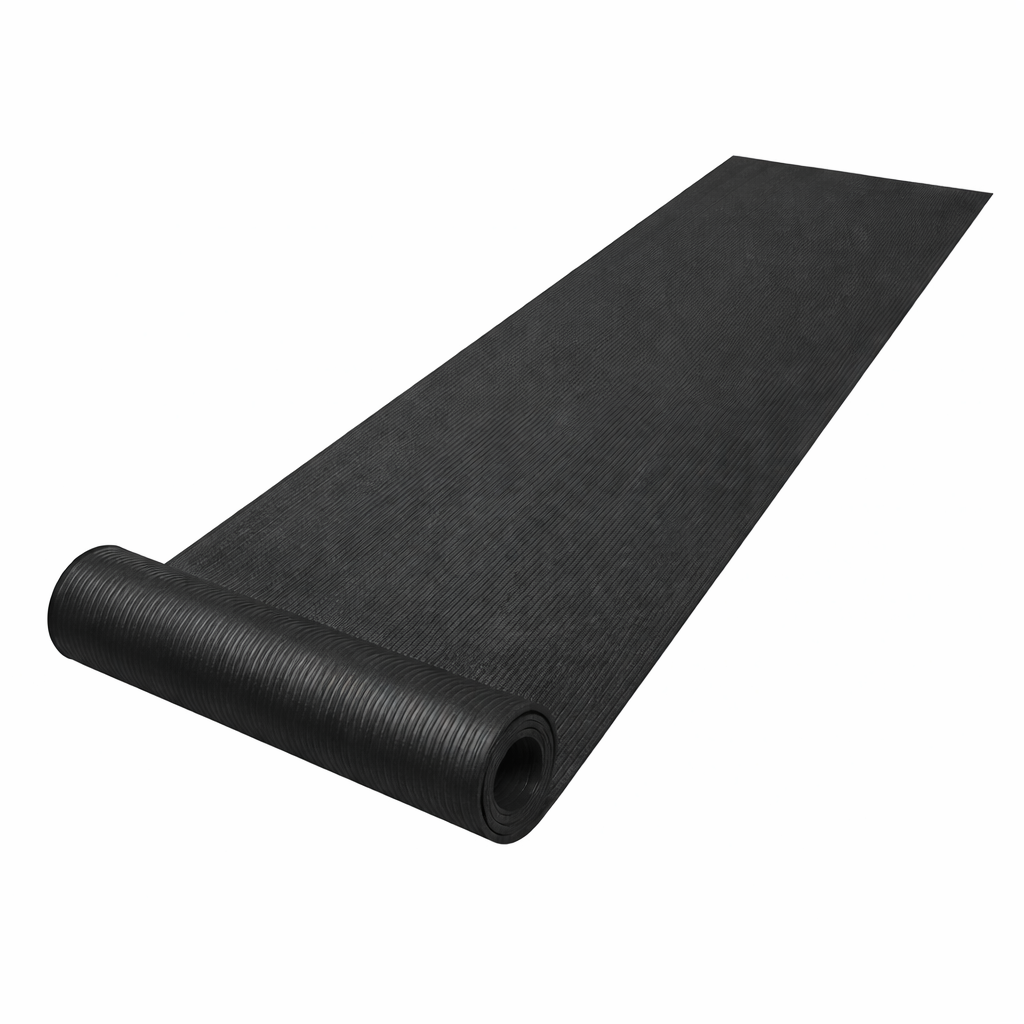 Insulation Rubber Mat, Rubber Construction, Electrical Insulation Rating, 39 in by 197 in