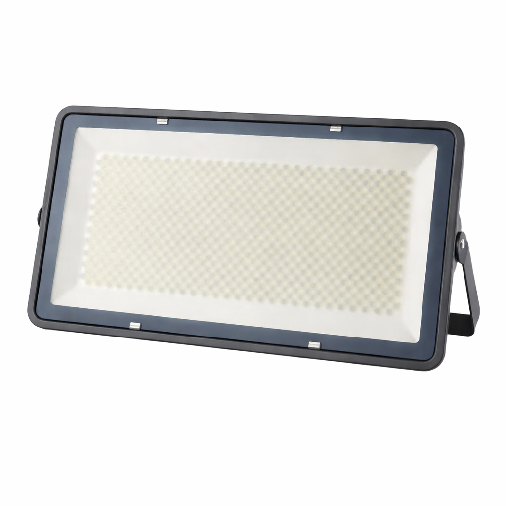 LED Floodlight, 600W, Aluminum and Glass, for Outdoor Illumination, with IP65 Rating
